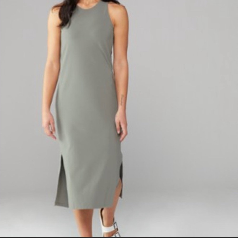 REI Sun Up Dress with Pocket Green Medium